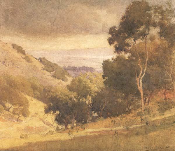 San Francisco Bay from the Alameda Hills (mk42), Percy Gray